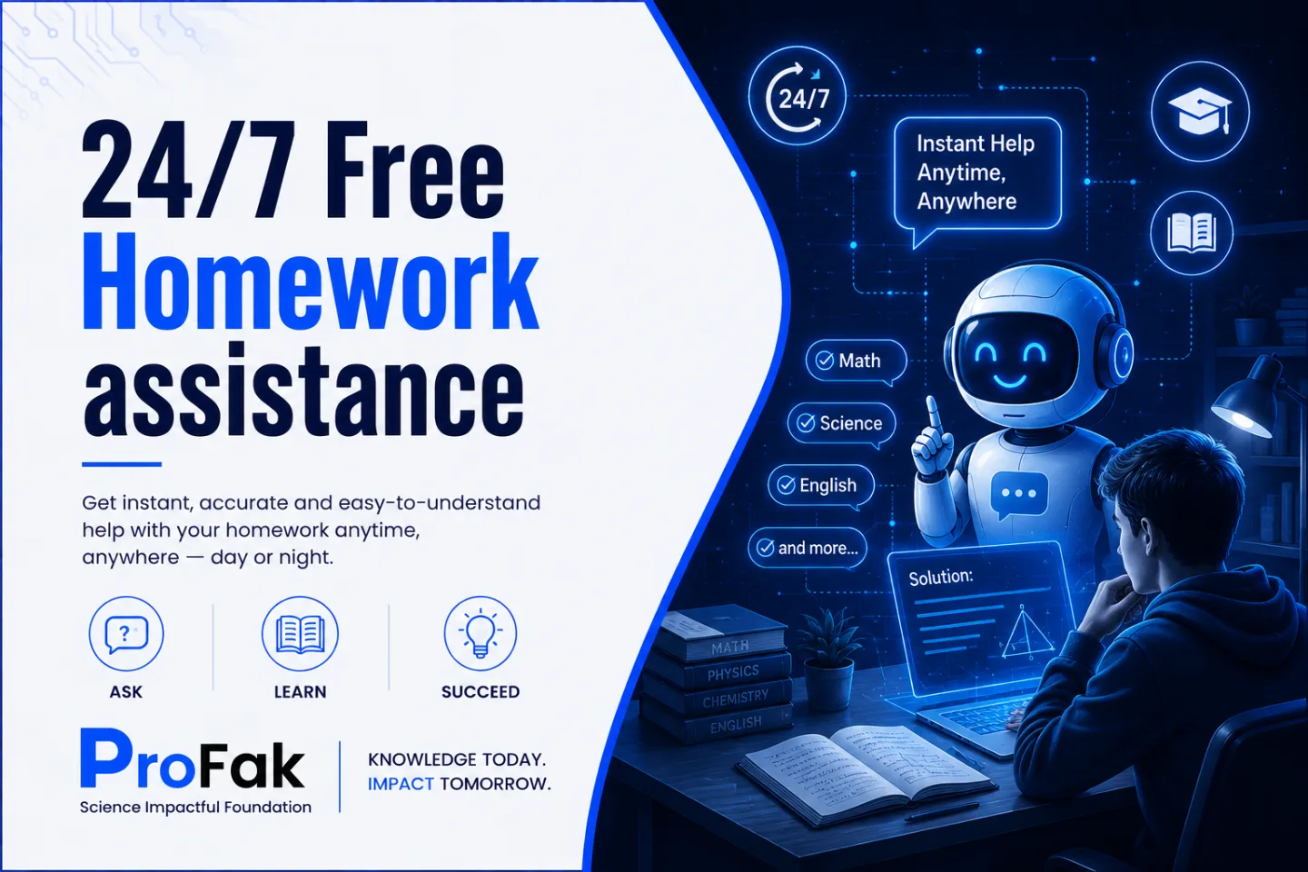 24/7 Free Homework Assistance cover image